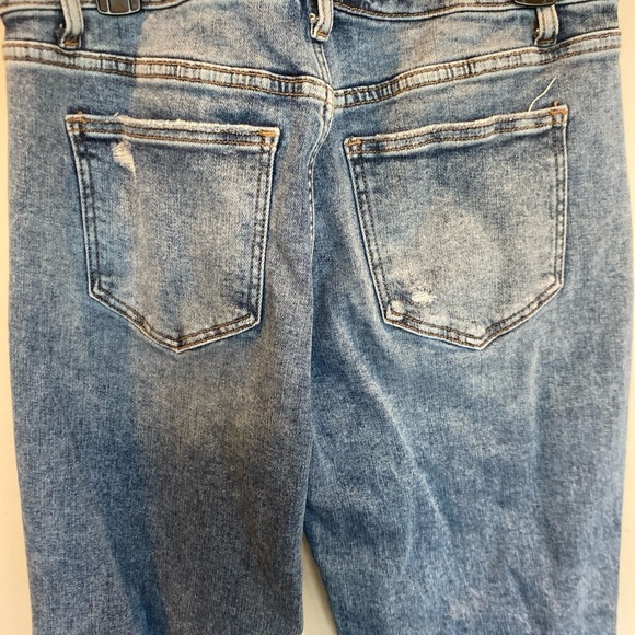 Willow & Root Wide Leg Distressed Jeans Size 28 - Picture 5 of 7